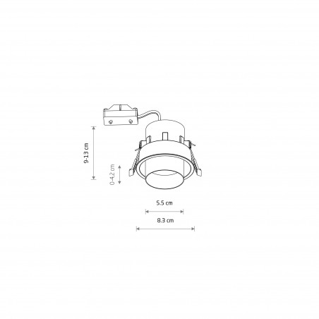 MONO SLIDE 10801 Lampa sufitowa Nowodvorski Lighting